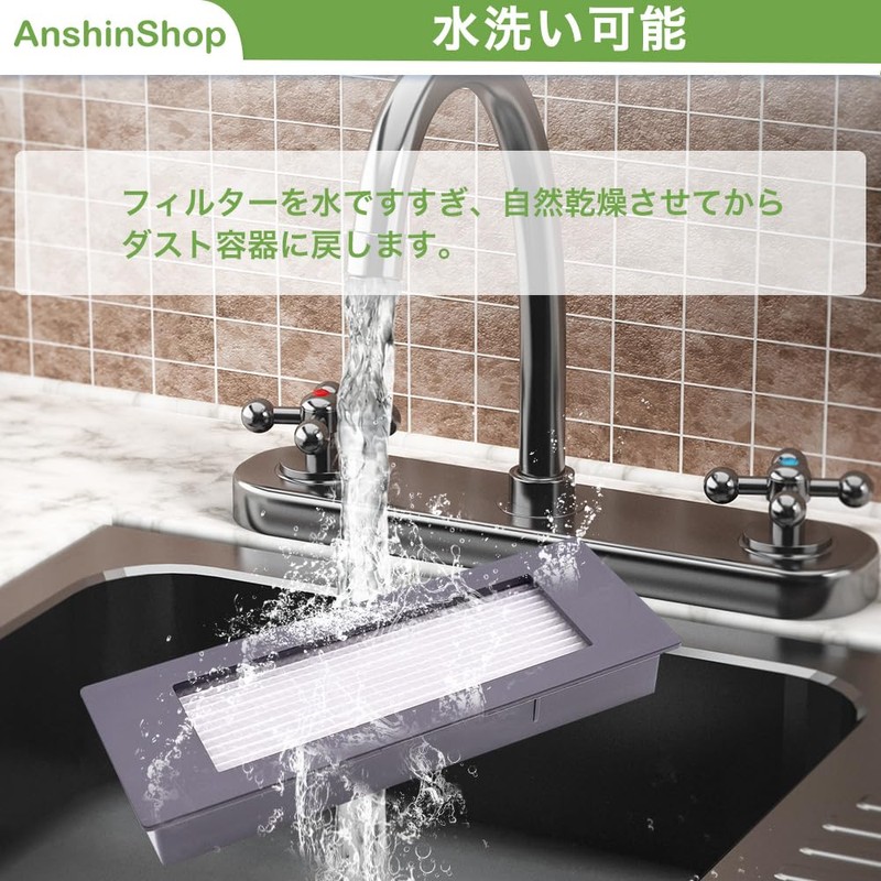 Ecovacs Replacement Filter 3 Pack Compatible with DEEBOT OZMO 900