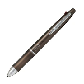 Pilot Pilot Doctor Grip 4+1 0.5mm PBKHDF1SEF-B Black (Ash Metal Brown)