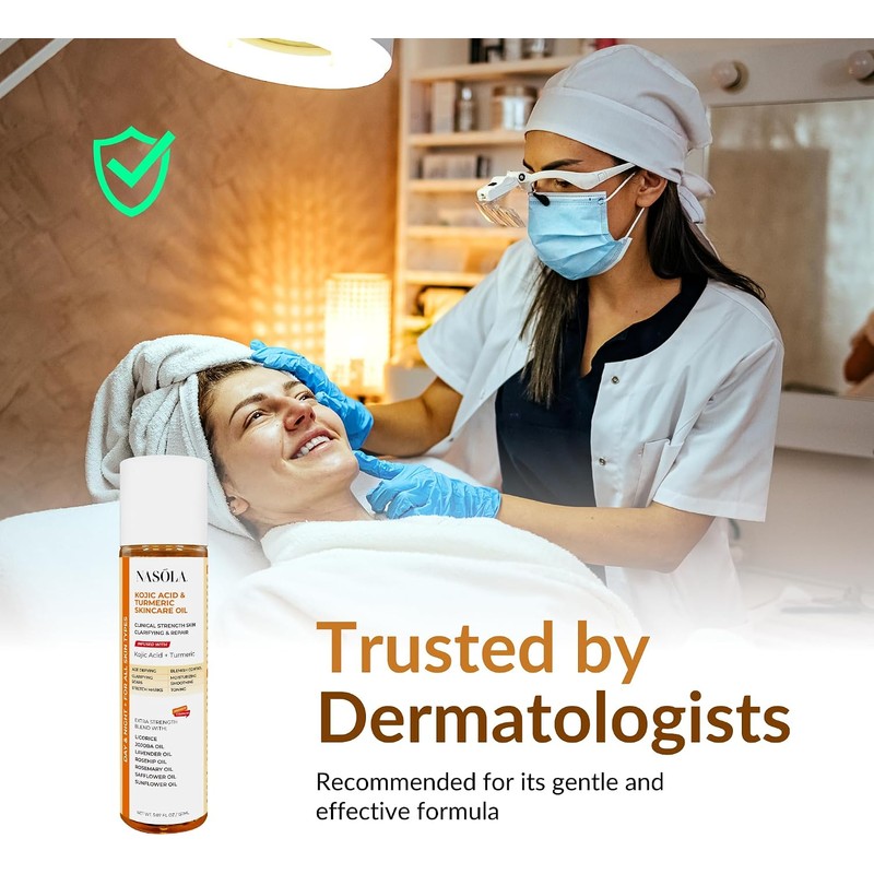 Kojic Acid Turmeric Skincare Bio Pure Oil
