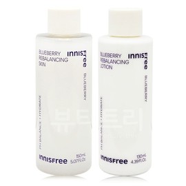 Innisfree Blueberry Rebalancing Skin 150ml + Lotion 130ml / 이니스프리 블루베리 리밸런싱 스킨150ml + 로션130ml