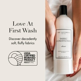 The Laundress Fabric Conditioner Classic, Fabric Softener Liquid, Concentrated, 32 Fl Oz, Soften Fabrics, Reduces Static