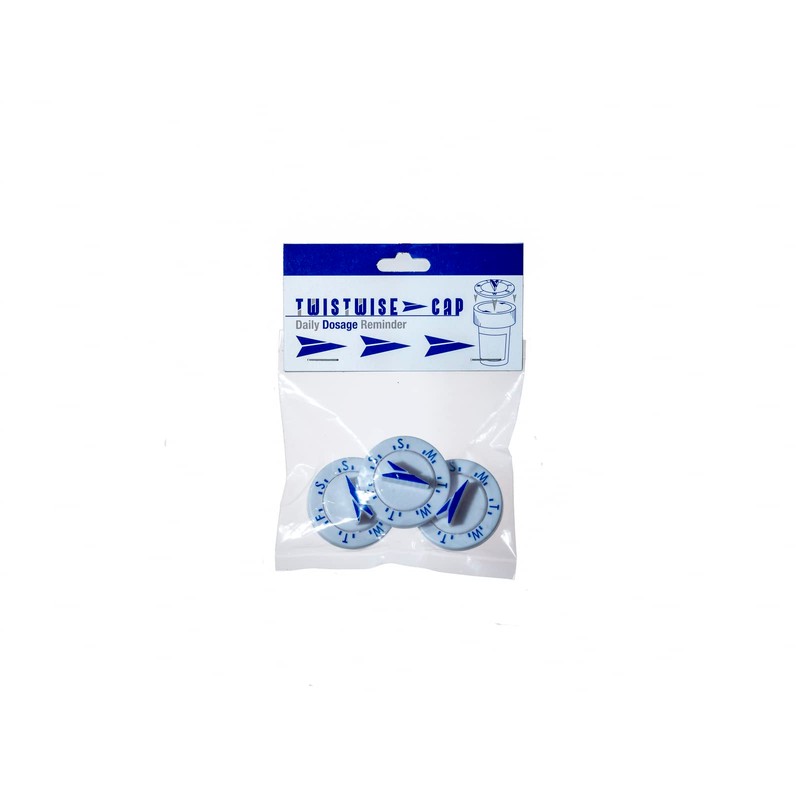 Twistwise™ Twice Daily Pill Reminder Dosage Dial - 3 Pack