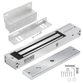 FERUERW - Cerradura magntica elctrica de 600 libras280 kg, fuerza de sujecin de cerradura de puerta electromagntica para control de acceso, sistema...