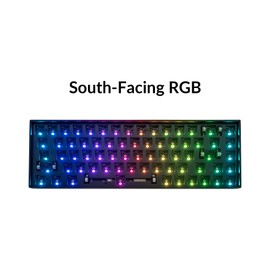 Keychron K6 Pro Wireless Custom Mechanical Keyboard Barebone Version, QMK/VIA Programmable Macro, Hot-Swappable 65% Layout, RGB Backlit Office Gaming Keyboard for Mac Windows Linux - Black