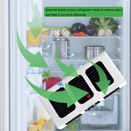 8 Pack Refrigerator Air Filter Replacement Compatible for PAULTRA2,Frigidaire Pure Air Ultra 2, Pure Air Ultra ii & Electrolux FRIDGIDARE Model 242047805, 5303918847, EAP12364179