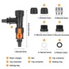 Fish Tank Cleaner Auto Aquarium Water Changer Kit Faucet Adapter