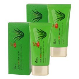 Ikel Ekel white cast-free aloe four-in-one sunscreen 70ml 2pcs. Sports cooling running moisture sunscreen for the whole family. / 이켈 백탁없는 알로에 포인원 선크림 70ml 2개 온가족 스포츠 쿨링 러닝 수분 선크림