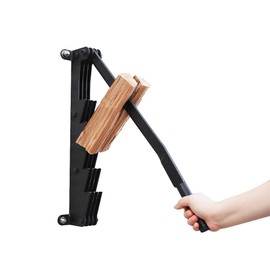 BiggerFire BiggerFire Carbon Steel Wall Mounted Firewood Kindling Splitter Log Splitters Wood Cutter Indoor Manual kindling Maker