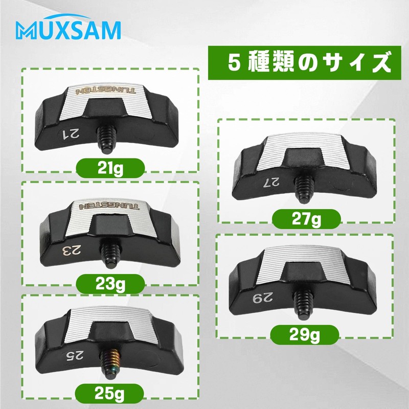 MUXSAM PING Pin G440 Golf Club Weight Driver Weight Compatible