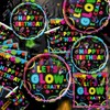 Pack of 163 Glow Neon Party Supplies Neon Birthday Party