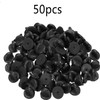 50pcs PVC Rubber Pin Backs, Pin Safety Backs for Brooch