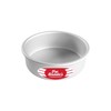 Fat daddio de aluminio anodizado redonda para tarta sartenes, Plateado,