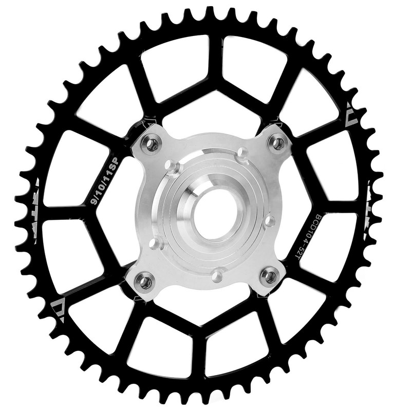 52T 104BCD Motor Bike Chainring Adapter Mid Drive Chainring Spider