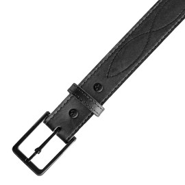 Magpul Tejas Gun El Pistolero Concealed Carry CCW Belt for Men Made of Bullhide Leather and Reinforced Polymer, Black, 32