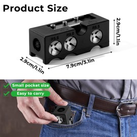 ZLLkeji Billiard Pool Cue Tips Repair Tool 11 in 1 Pool Cue Tip Shaper Multifunctional Billiard Tip Tool Snooker Billiard Cue Accessories Trimmer Polisher Shaper Tapper