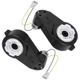 2Pcs 12V Powered Wheels Motor Gearbox RS550 30000RPM High-Speed Motor Gearbox for Powered Wheels Kid's Ride on Toys Car Motorcycles Jeeps Motors Replacement Parts