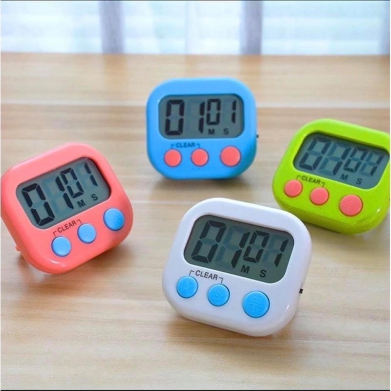 Digital Kitchen Timer, Large LCD Digital Loud Alarm Cooking Timer,