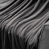 Northwest Ashford Home Cozy Warmwell Blanket Charcoal Queen Size 90