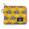 CITYPASSPORT Wallet Small Pass Case Coin Case Dinosaur Pattern, orange