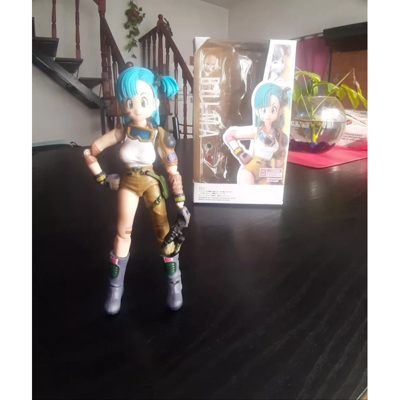 Pmarket Figura Bulma Dragon Ball Z Articulable Con Accesorios 13cm