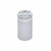 Chrome Bullet Casing Shape Valve Caps, Standard Fit, Set of