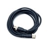 FOWIUNYE 6.56ft M12 4 Pins Male to Female Connector Cable,