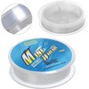 HENWUBEI 2 Roll Fish Line Nylon Thread Clear Fishing Wire