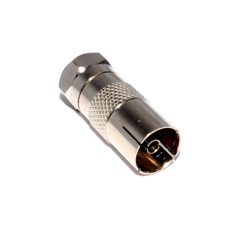 kenable RF Female Socket to F Type Screw Male Plug