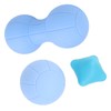Massage Ball Set 3 Different Silicone Massage Balls for Deep