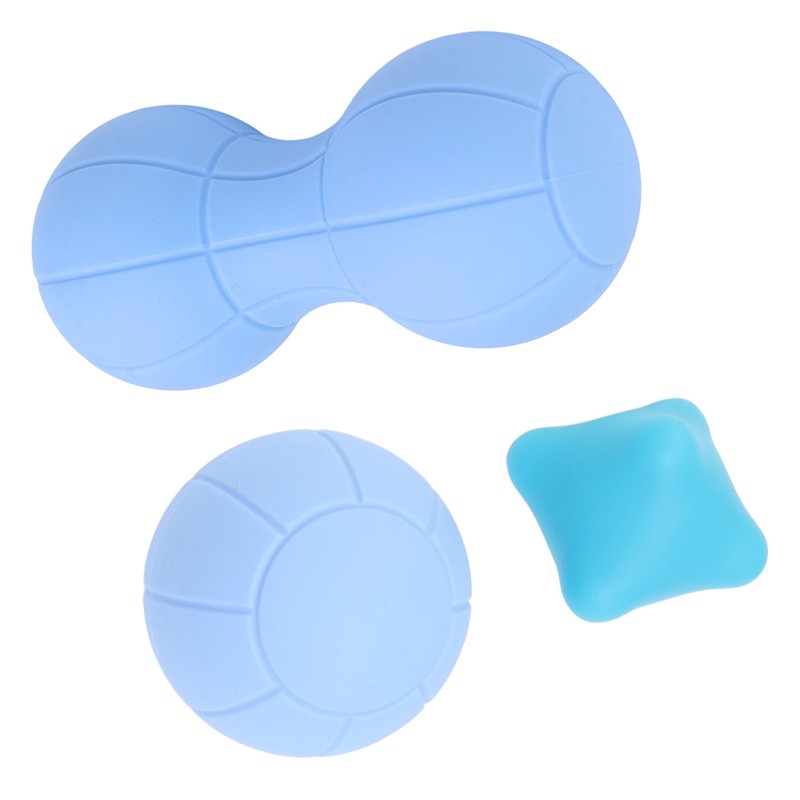 Massage Ball Set 3 Different Silicone Massage Balls for Deep