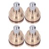 4Pcs Joystick Pusher Control Valve Standard Size Easy Installation Excavator
