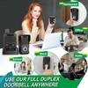 Wireless Door Bell, Full Duplex Long Range Wireless Doorbell, Waterproof