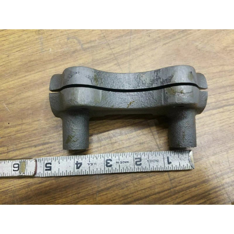 harley Nos Handlebar Risers Clamp Two Piece handlebars Panhead FLH