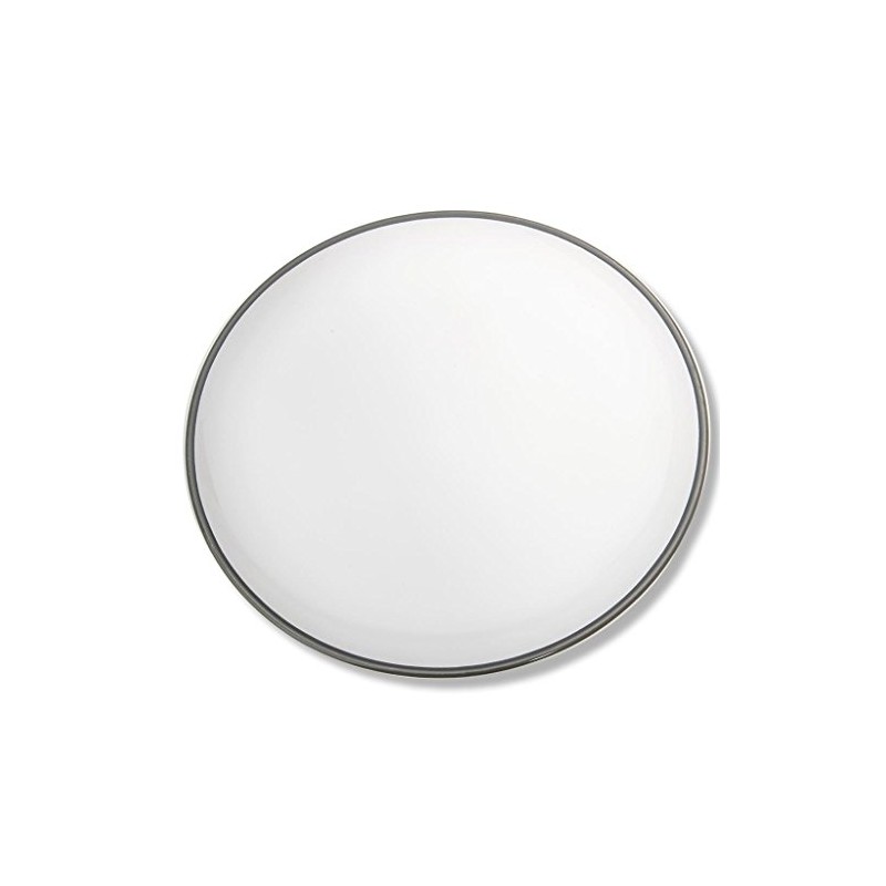 GMUNDNER KERAMIK Dinner Plate Cup Diameter 28 cm Grey Rim