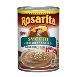 Smooth Restaurant-Style Refried Beans - 16oz (Pack of 6)
