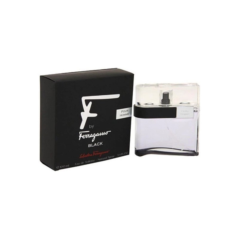 F Ferragamo BLACK Pour Homme Men Cologne 3.4 / 3.3