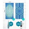 VENTURE 4TH Microfiber Beach Towel: Quick-Dry, Compact, Sand-Free, Absorbent, Sandproof