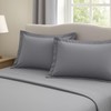 Bed Pillow Cases 2Pack Egyptian Cotton - 200 Thread Count