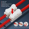 80 PCS CH2 Quick Spring Wire Connector Blocks， Electrical Cable