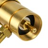 BLUEFIRE Triple Flame Jet Turbo Torch MAPP Kit,Manual Ignition Gas
