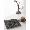 myfelt Hugo Pure New Wool Felt Ball Square Trivet –