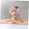 Healeved 2pcs Bath Hat Shower Caps for Women Polyester Bath