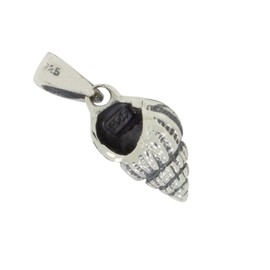 AFP AS-779 Nautical Snail Pendant 925 Sterling Silver, Sterling Silver
