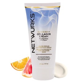 Crema De Colágeno Para Manos Y Cuerpo, Regeneradora Y Reparadora Para Piel Seca Y Agrietada, 177 Ml