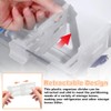 NAROSEBE Fridge Organiser 16 Pieces Fridge Divider Side Door Storage