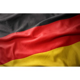 KliKil Germany Flag - 1 Germany Flag Made of Nautical Polyester Super Resistant to Wind and Rain 150 x 90 cm Premium Version 2024 for Balcony, Outdoor and Garden German Flag