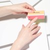 Tweezerman Neon Hot 4-in-1 File, Smooth & Shine Block