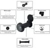 Door Viewer Black Peepholes or Peek Holes Chubb Security 8V001