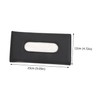 Outanaya 1Set Car Tissue Holder Premium Leather Napkin Holder for