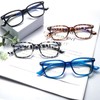 CLASAGA Progressive Multifocus Reading Glasses for Women Men, Blue Light